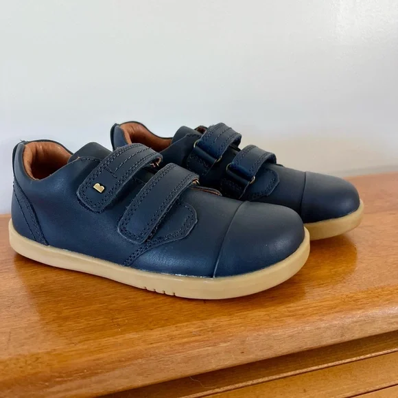 Bobux Navy Blue KP Port Dress Shoe (28EU/10.5US) - Picture 4 of 7